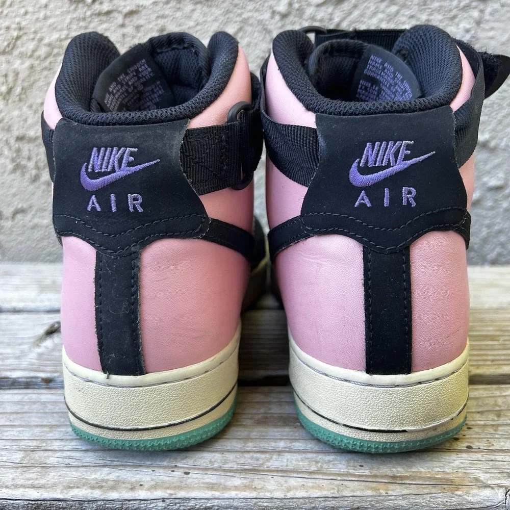 Nike Shoes Men Size 8.5 Air Force 1 High Have A Nike Day. Bleached Coral Jade